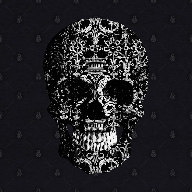 Lace V.1 Skull by zuzugraphics